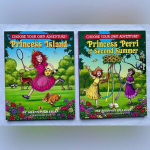 CHOOSE YOUR OWN ADVENTURE Princess Island & Princess Perri Pair Shannon Gilligan